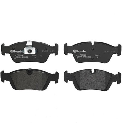 Bromsbelägg BREMBO P 06 024, Framaxel (Sats)
