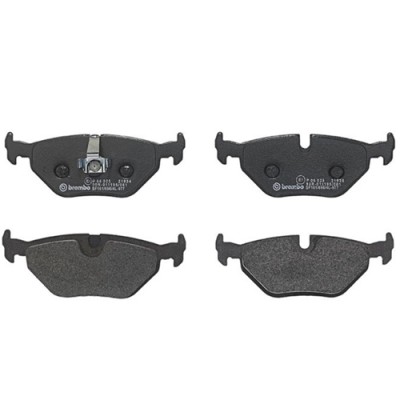 Bromsbelägg BREMBO P 06 025, Bakaxel (Sats)