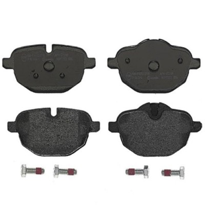 Bromsbelägg BREMBO P 06 064, Bakaxel (Sats)