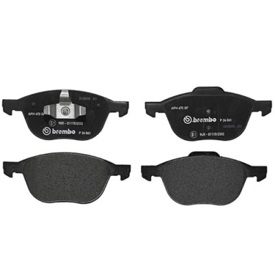 Bromsbelägg BREMBO P 24 061, Framaxel (Sats)