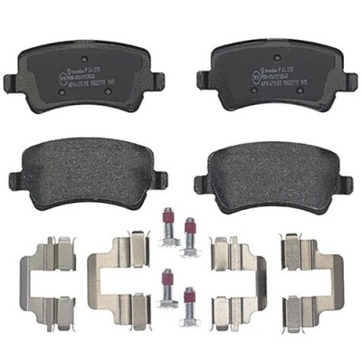 Bromsbelägg BREMBO P 24 078, Bakaxel (Sats)