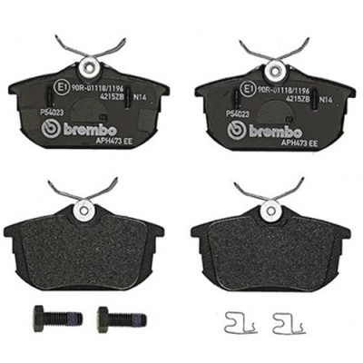 Bromsbelägg BREMBO P 54 023, Bakaxel (Sats)