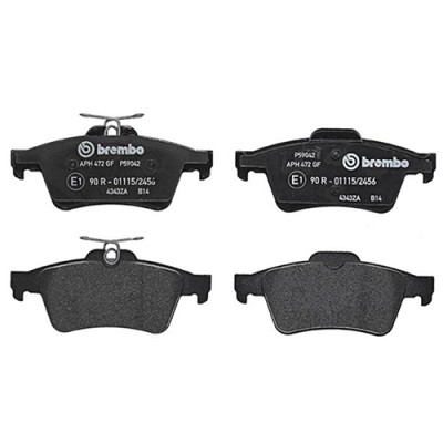Bromsbelägg BREMBO P 59 042, Bakaxel (Sats)