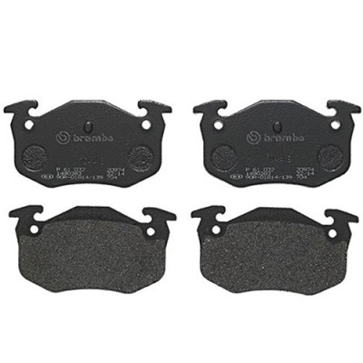 Bromsbelägg BREMBO P 61 032, Bakaxel (Sats)
