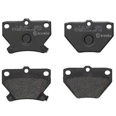 Bromsbelägg BREMBO P 83 052, Bakaxel (Sats)