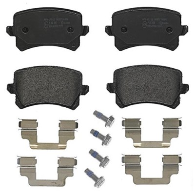 Bromsbelägg BREMBO P 85 108, Bakaxel (Sats)
