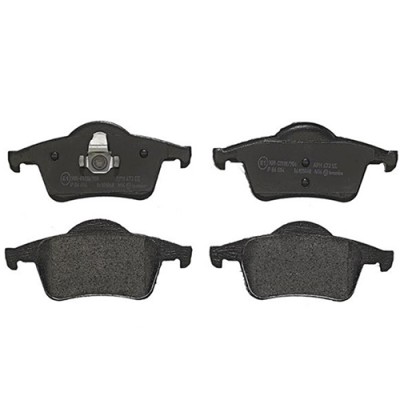 Bromsbelägg BREMBO P 86 014, Bakaxel (Sats)