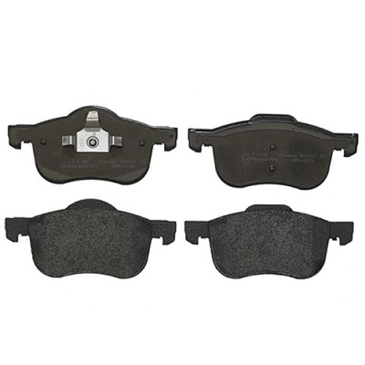 Bromsbelägg BREMBO P 86 016, Framaxel (Sats)