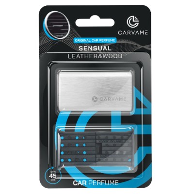 CARVAME Premium Aluminium Leather & Wood