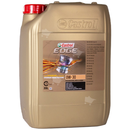 Castrol EDGE 0W-30 20L