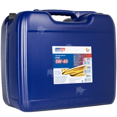 EUROLUB Synt 5W-40 20L