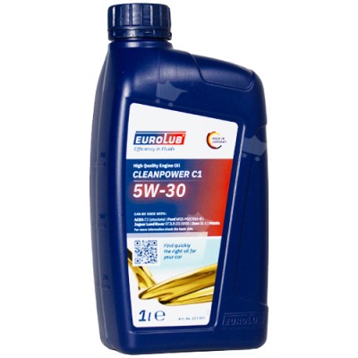 EUROLUB Cleanpower 5W-30 C1 1L