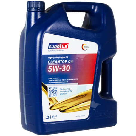 EUROLUB Cleantop 5W-30 C4 5L