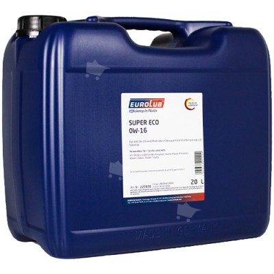 EUROLUB Super ECO 0W-16 20L