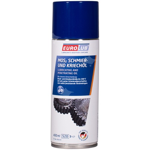 Eurolub Super Antiruggine 400 Ml - Sblocca Viti E Bulloni Arrugginiti - Qualità Made In Germany