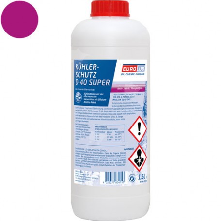 EUROLUB Kylarvätska D-40 Super 1,5L EUROLUB Kylarvätska D-40 Super 1,5L