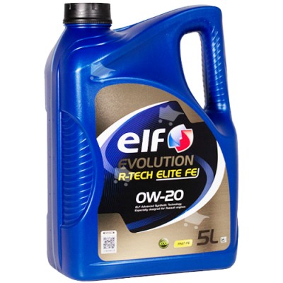 Elf Evolution R-Tech Elite FE 0W-20 5L