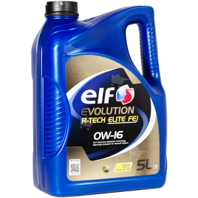 Elf Evolution R-Tech Elite FE 0W-16 5L