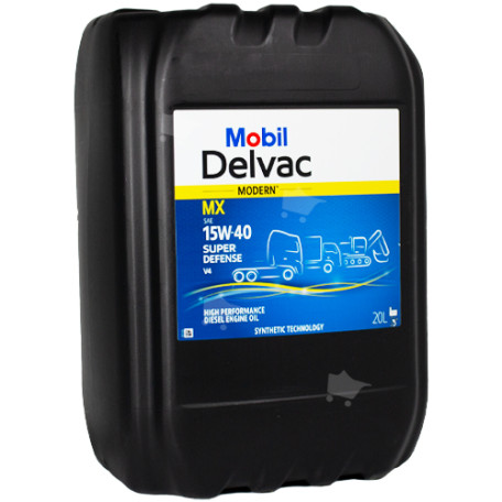 Mobil Delvac Modern 15W-40 Super Defense V4 20L