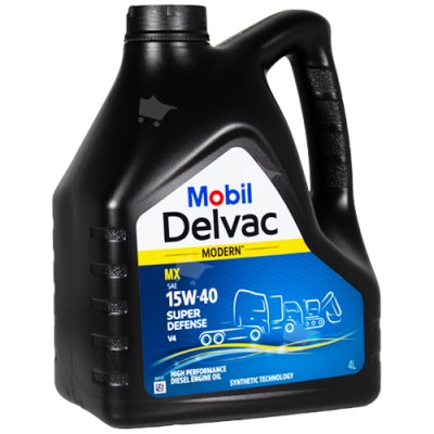 Mobil Delvac Modern 15W-40 Super Defense V4  4L