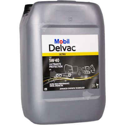 Mobil Delvac Ultra 5W-40 Ultimate Protection V1 20L