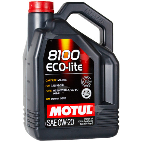 Motul 8100 ECO-lite 0W-20 5L