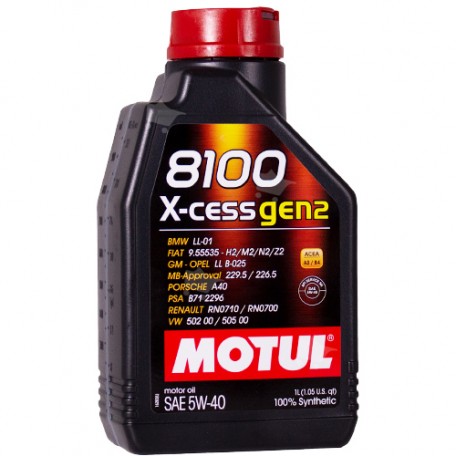 Motul 8100 X-cess gen2 5W-40 1L