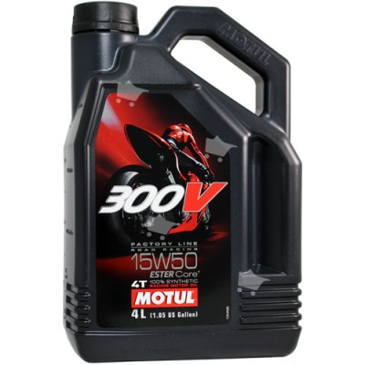 Motul 300V 4T Factory Line Road Racing 15W-50 4L