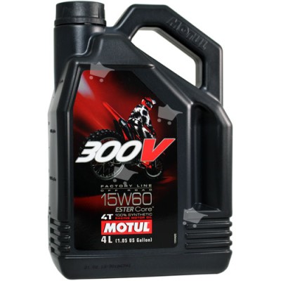 Motul 300V 4T Factory Line Off Road 15W-60 4L