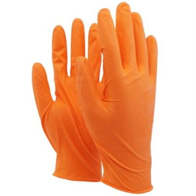 Nitrilhandskar Extra Starka Orange 50st - strl XL