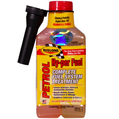 RISLONE Hy-per Petrol Complete Fuel System Treatment 500ml RISLONE Hy-per Petrol Complete Fuel System Treatment 500ml