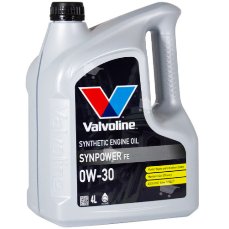 Valvoline SynPower FE 0W-30 4L Valvoline SynPower FE 0W-30 4L