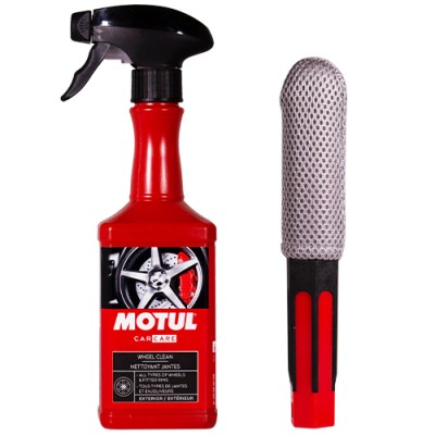 Motul Wheel Clean och SONAX Fälgborste kit