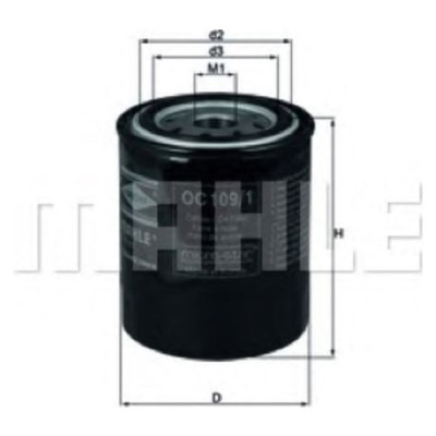 Oljefilter Mahle Original OC 109/1