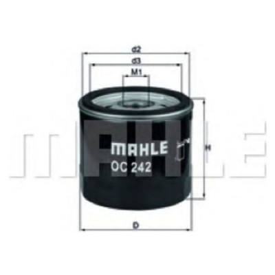 Oljefilter Mahle Original OC 242