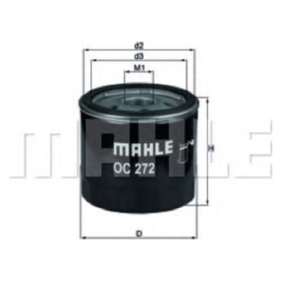 Oljefilter Mahle Original OC 272