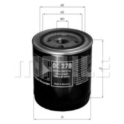Oljefilter Mahle Original OC 278