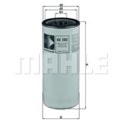 Oljefilter Mahle Original OC 282