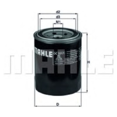 Oljefilter Mahle Original OC 331/1