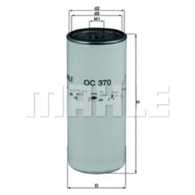 Oljefilter Mahle Original OC 370