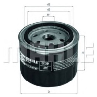 Oljefilter Mahle Original OC 384