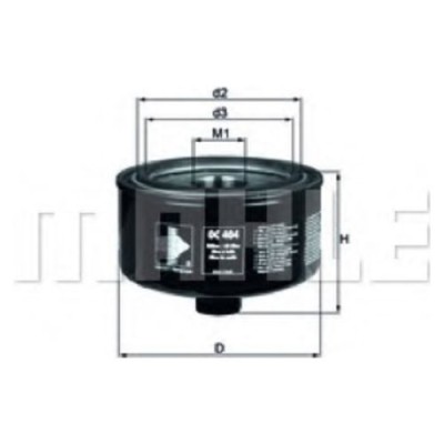 Oljefilter Mahle Original OC 404