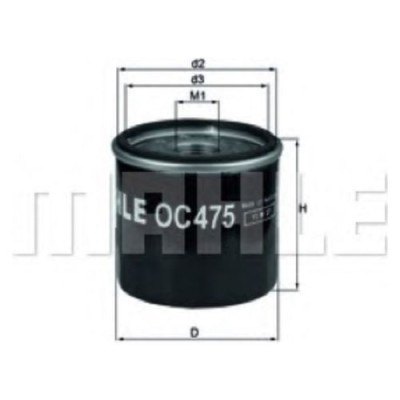 Oljefilter Mahle Original OC 475