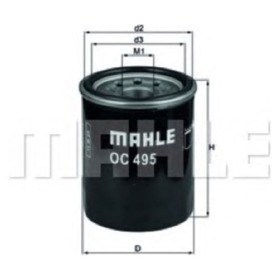 Oljefilter Mahle Original OC 495