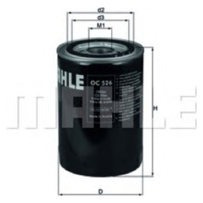Oljefilter Mahle Original OC 526