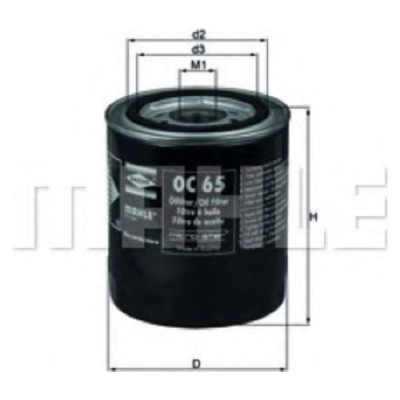 Oljefilter Mahle Original OC 65