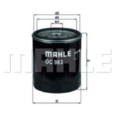 Oljefilter Mahle Original OC 983