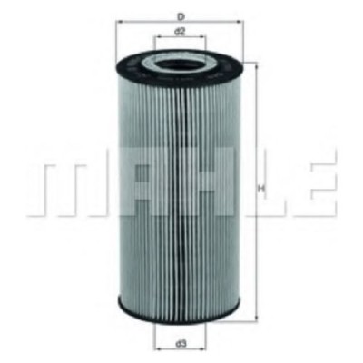 Oljefilter Mahle Original OX 123/1D