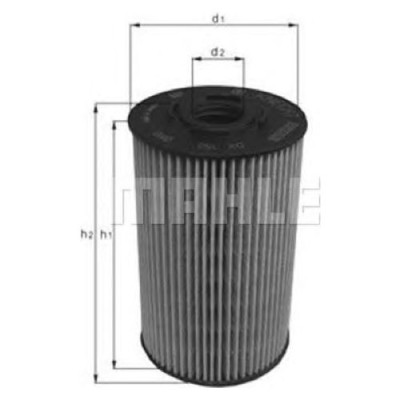 Oljefilter Mahle Original OX 137D2