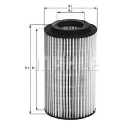 Oljefilter Mahle Original OX 153/7D